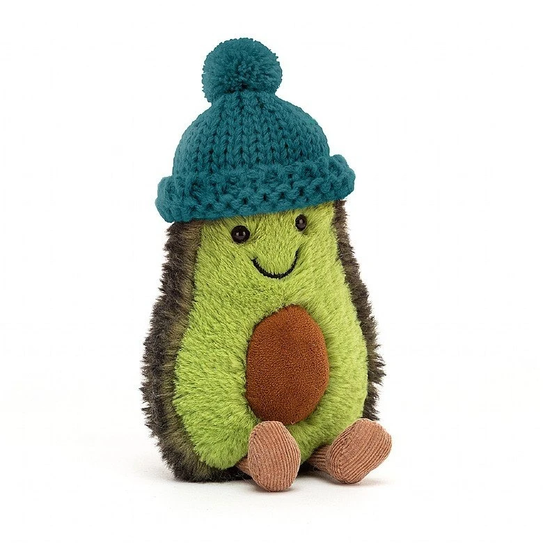 Jellycat Knuffel Amuseble Cozi Avocado Teal 1 Jellycat Knuffel Amuseble Cozi Avocado Teal