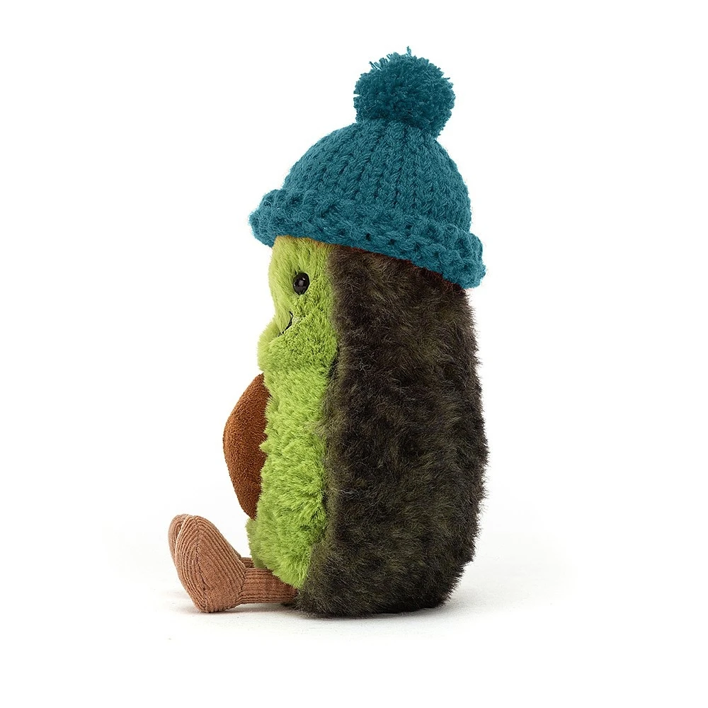 Jellycat Knuffel Amuseble Cozi Avocado Teal 2 Jellycat Knuffel Amuseble Cozi Avocado Teal - Afbeelding 2