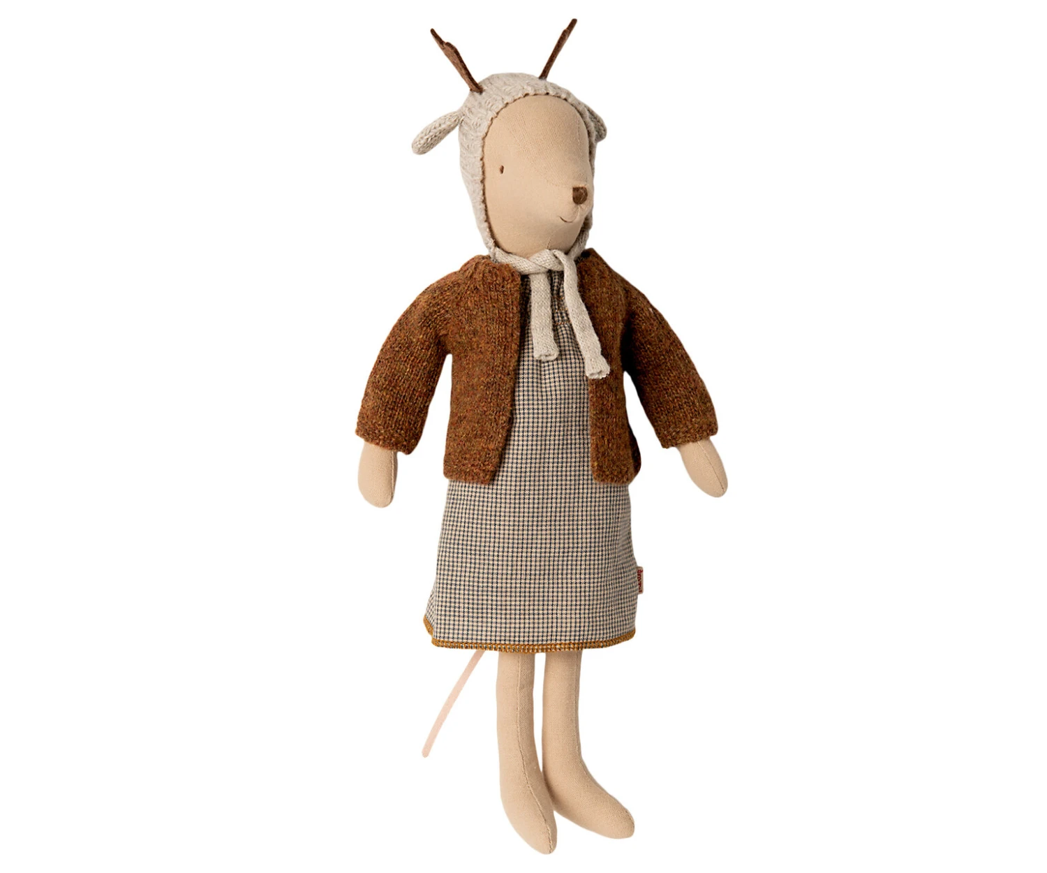 Maileg Poppenwagen Micro Geel 1 Maileg Poppenwagen Micro Geel