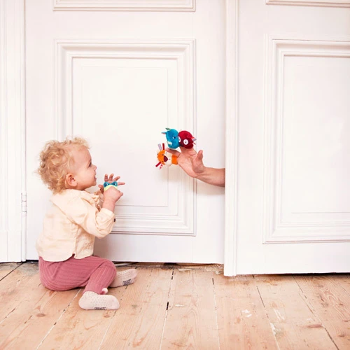 Lilliputiens Vingerpop Jungle Set 4-delig 2 Lilliputiens Vingerpop Jungle Set 4-delig - Afbeelding 2