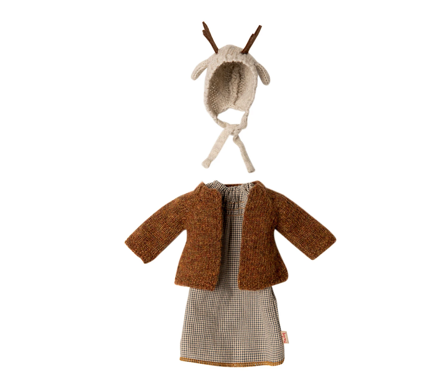 Maileg Poppenwagen Micro Geel 3 Maileg Poppenwagen Micro Geel - Afbeelding 3