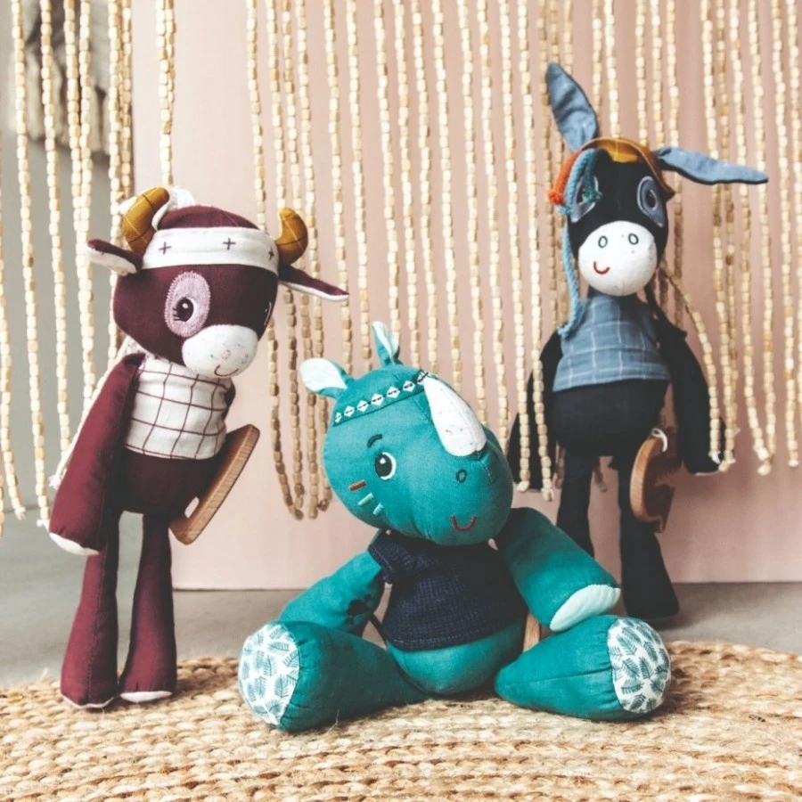 Lilliputiens Muziekknuffel Ignace De Ezel 6 Lilliputiens Muziekknuffel Ignace De Ezel - Afbeelding 6