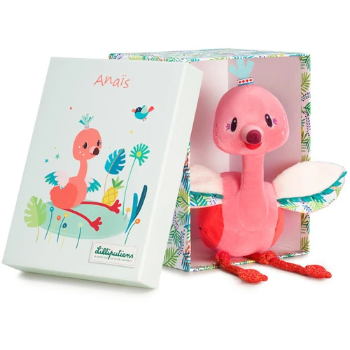 Lilliputiens Knuffel Flamingo Anaïs 3 Lilliputiens Knuffel Flamingo Anaïs - Afbeelding 3