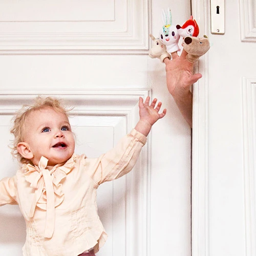 Lilliputiens Vingerpop Bos Set 4-delig 3 Lilliputiens Vingerpop Bos Set 4-delig - Afbeelding 3