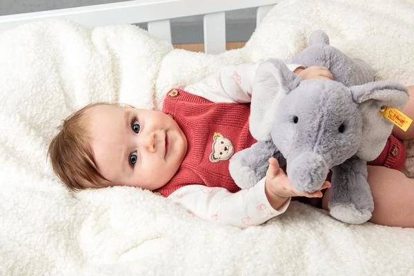 Steiff Knuffel Olifant Soft Cuddly Friends Elna Elephant 2 Steiff Knuffel Olifant Soft Cuddly Friends Elna Elephant - Afbeelding 2
