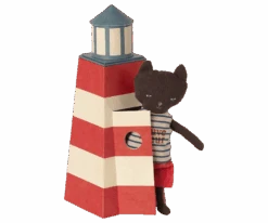 Maileg Knuffelpoes Strandwacht In Vuurtoren -Kinderproducten image 147