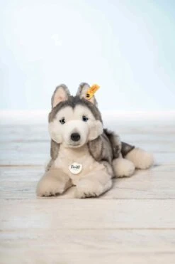Steiff Knuffel Hond Bernie Husky 33cm 7 Steiff Knuffel Hond Bernie Husky 33cm -Kinderproducten image 1497