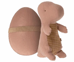 Maileg Gantosaurus In Ei Small Oud Roze