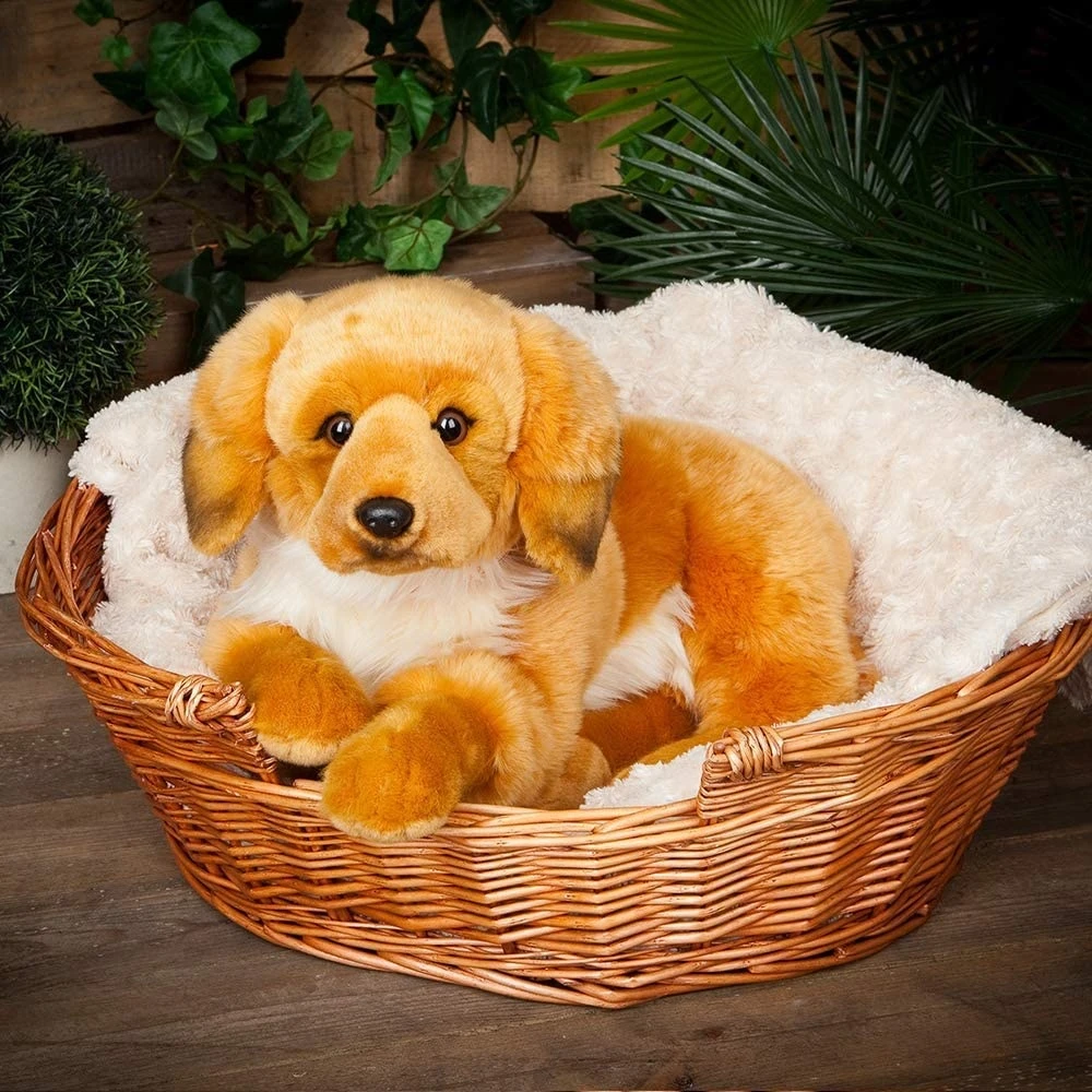 Living Nature Knuffel Hond Golden Retriever 60 Cm 3 Living Nature Knuffel Hond Golden Retriever 60 Cm - Afbeelding 3