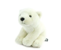 Living Nature Knuffel IJsbeer Zittend