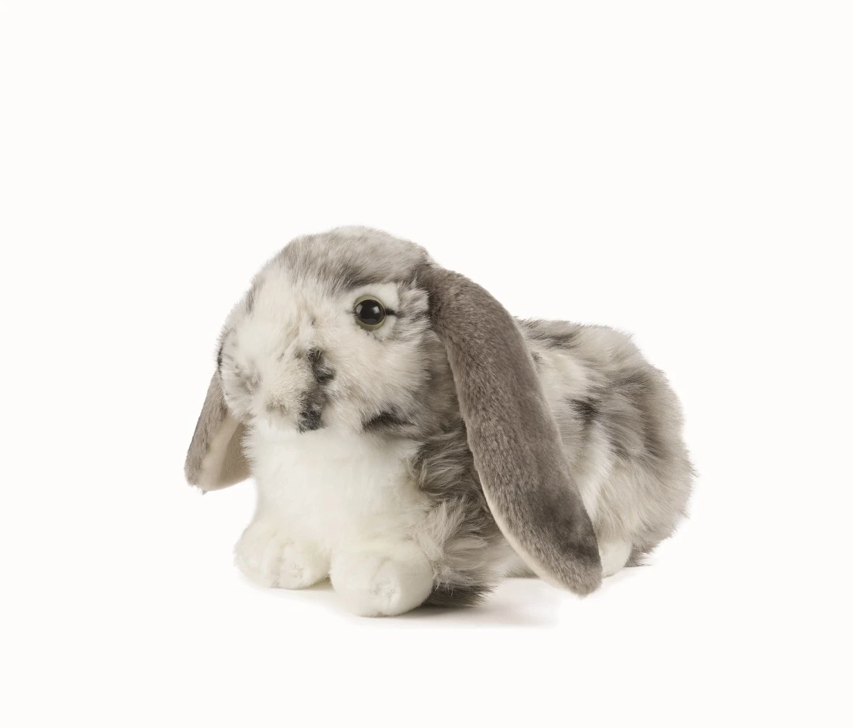 Living Nature Knuffel Konijn Nederlandse Hangoor Dwerg Grijs 2 Living Nature Knuffel Konijn Nederlandse Hangoor Dwerg Grijs - Afbeelding 2