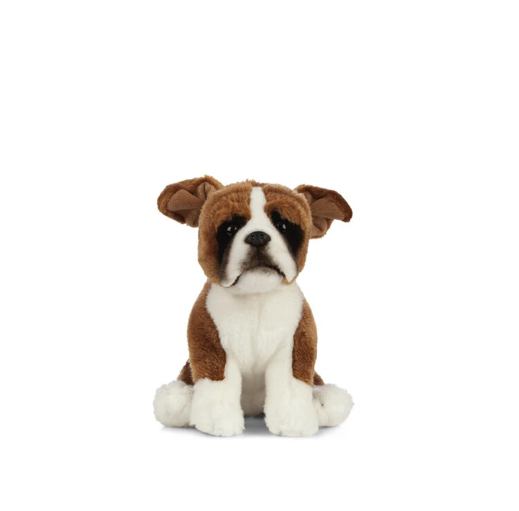 Living Nature Knuffel Hond Boxer Zittend 20 Cm 1 Living Nature Knuffel Hond Boxer Zittend 20 Cm