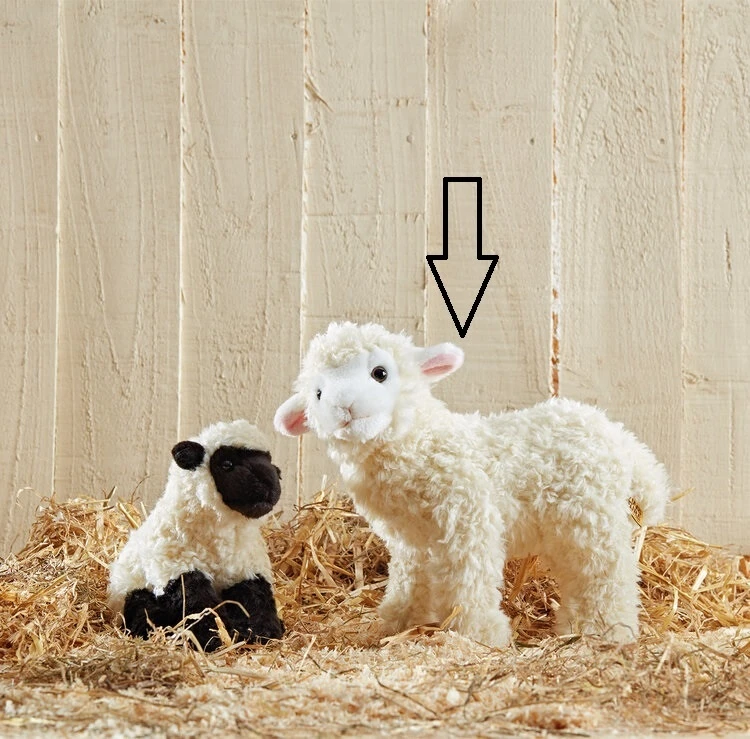 Living Nature Knuffel Lam 30 Cm 4 Living Nature Knuffel Lam 30 Cm - Afbeelding 4