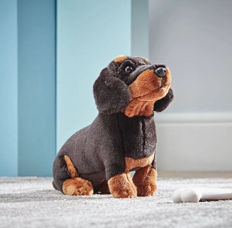 Living Nature Knuffel Hond Teckel 20 Cm 2 Living Nature Knuffel Hond Teckel 20 Cm - Afbeelding 2