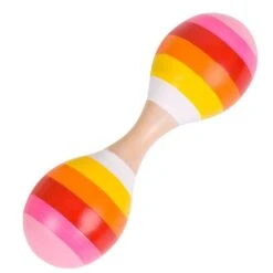 Bigjigs Twin Maracas Roze