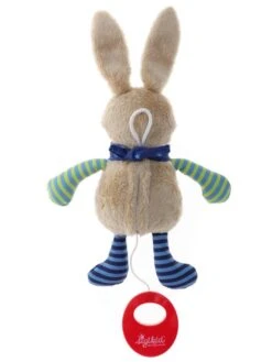 Sigikid Knuffel Haas Muziekknuffel Red Stars -Kinderproducten image 1998