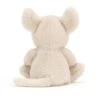 Hermann Teddy Knuffel Muis Grijs 9 Cm
