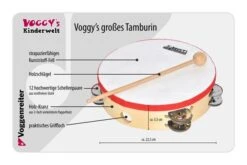 Voggenreiter Voggys Grote Tamboerijn Hout -Kinderproducten image 2024