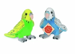 Hermann Teddy Knuffel Parkieten Set 2-delig