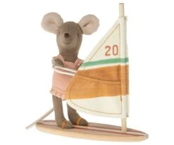 Maileg Knuffelmuis Beach Mice Surfer Little Sister
