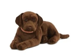 Living Nature Knuffel Hond Labrador Chocoladebruin