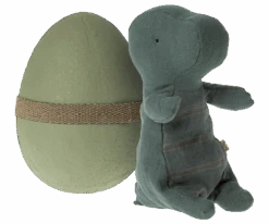 Maileg Gantosaurus In Ei Small Dark Petrol