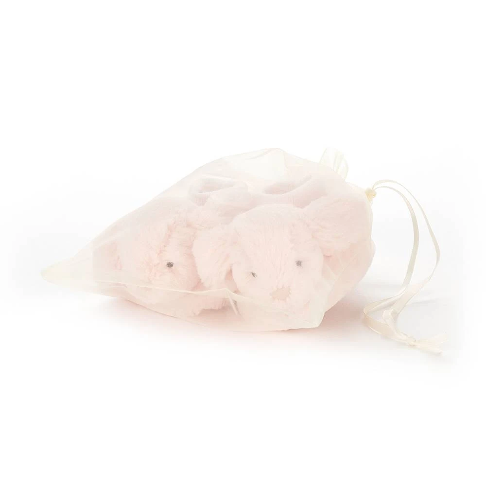 Jellycat Slofjes Bashful Pink Bunny Booties 2 Jellycat Slofjes Bashful Pink Bunny Booties - Afbeelding 2