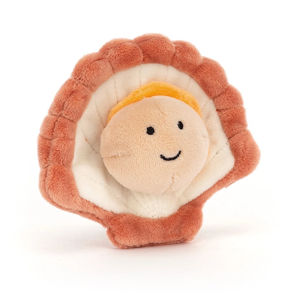 Jellycat Sensational Seafood Schelp Scallop 1 Jellycat Sensational Seafood Schelp Scallop