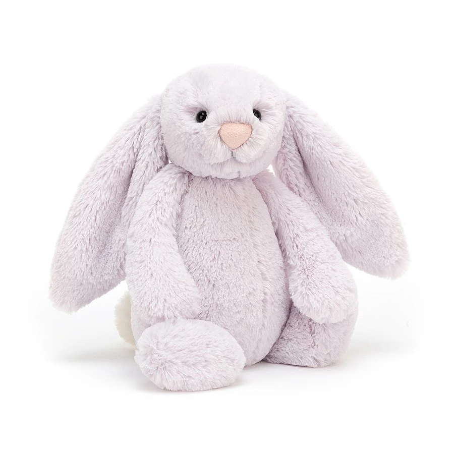 Jellycat Knuffel Konijn Bashful Lavender Bunny Medium 1 Jellycat Knuffel Konijn Bashful Lavender Bunny Medium