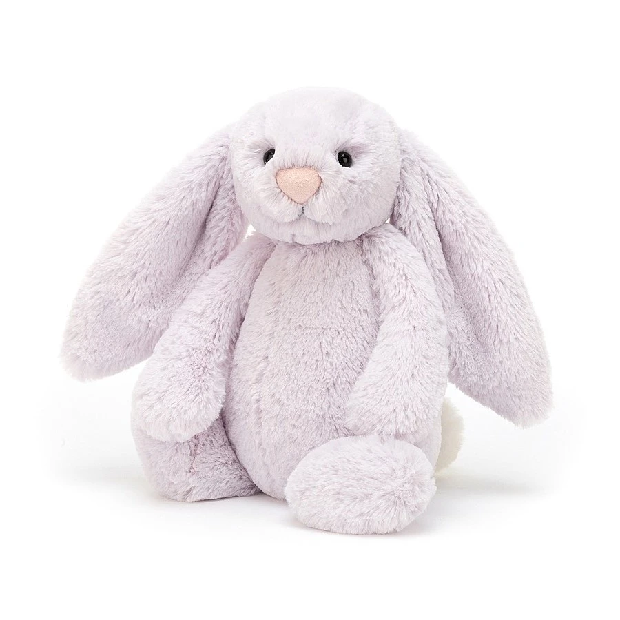 Jellycat Knuffel Konijn Bashful Lavender Bunny Medium 2 Jellycat Knuffel Konijn Bashful Lavender Bunny Medium - Afbeelding 2