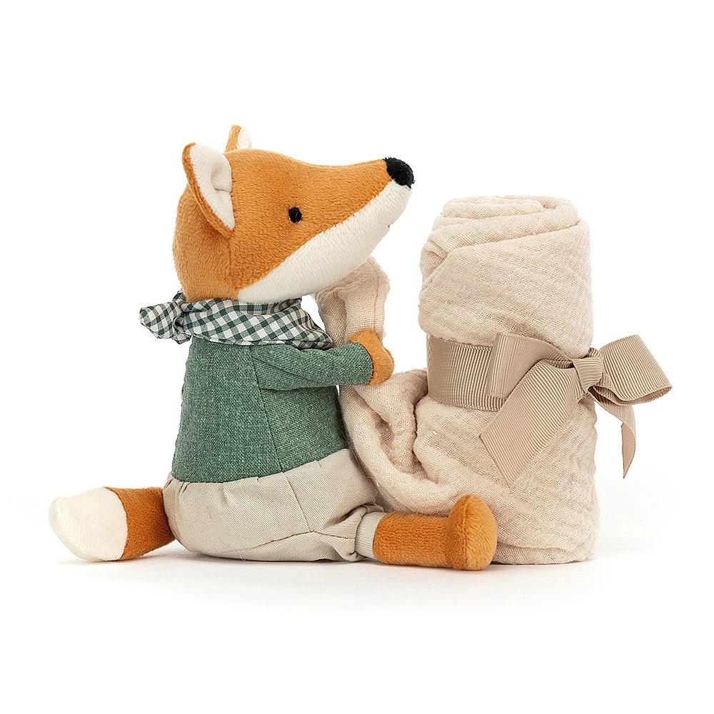 Jellycat Knuffeldoek Vos Little Rambler Fox Soother 2 Jellycat Knuffeldoek Vos Little Rambler Fox Soother - Afbeelding 2