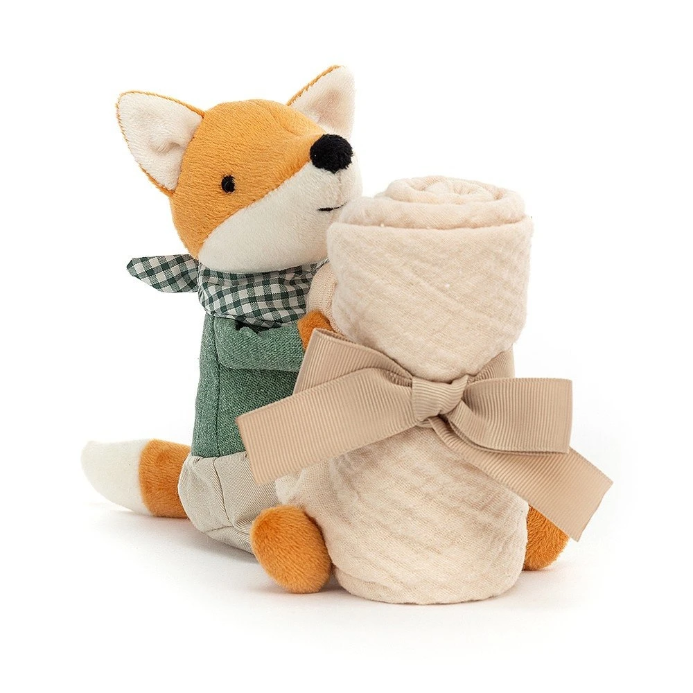 Jellycat Knuffeldoek Vos Little Rambler Fox Soother 4 Jellycat Knuffeldoek Vos Little Rambler Fox Soother - Afbeelding 4