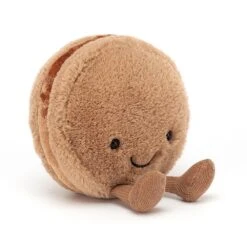 Jellycat Knuffel Amuseable Macaron Chocolate