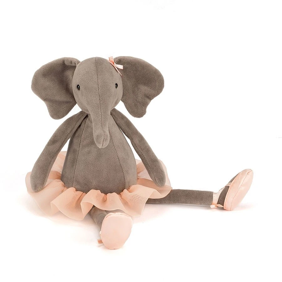 Jellycat Knuffel Olifant Dancing Darcey Elephant 1 Jellycat Knuffel Olifant Dancing Darcey Elephant