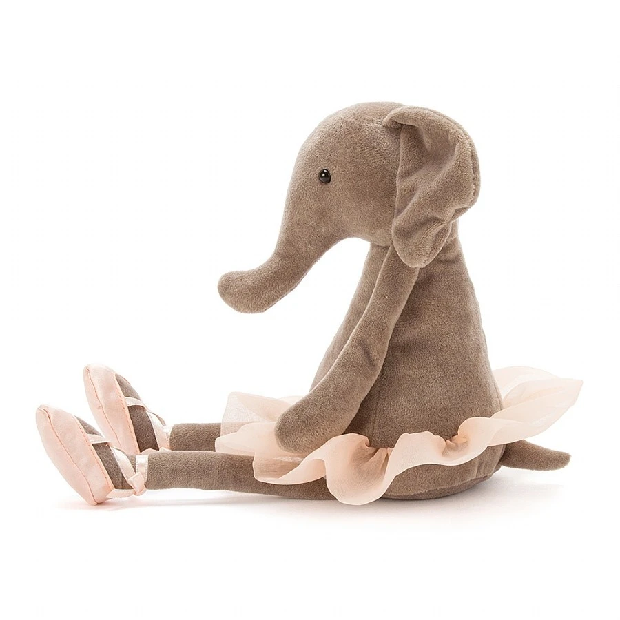 Jellycat Knuffel Olifant Dancing Darcey Elephant 2 Jellycat Knuffel Olifant Dancing Darcey Elephant - Afbeelding 2
