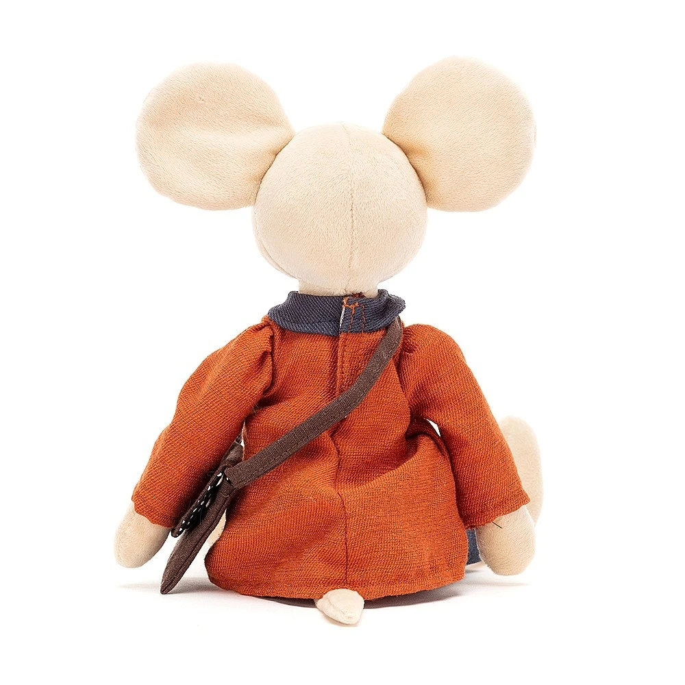 Jellycat Knuffel Muis Pedlar Mouse 4 Jellycat Knuffel Muis Pedlar Mouse - Afbeelding 4