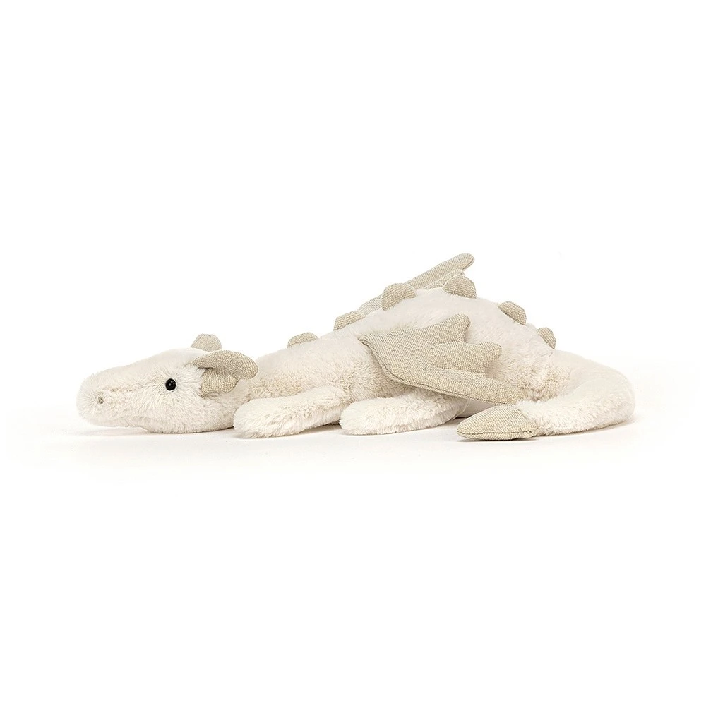 Jellycat Knuffel Draak Snow Dragon 2 Jellycat Knuffel Draak Snow Dragon - Afbeelding 2